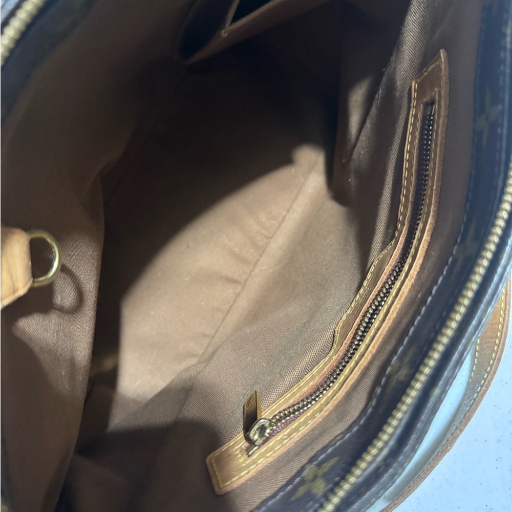 Louis Vuitton Cabas Piano Brown and Gold Monogram Tote Authentic - Picture 11 of 16